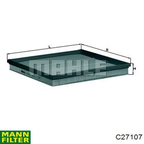 El filtro de aire Open Parts EAF324610 precio, desde 11,69 EUR