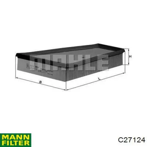 El filtro de aire Mann-Filter C27124 precio, desde 7,73 EUR