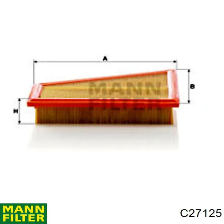 Comprar C27125 Mann-Filter Filtro de aire