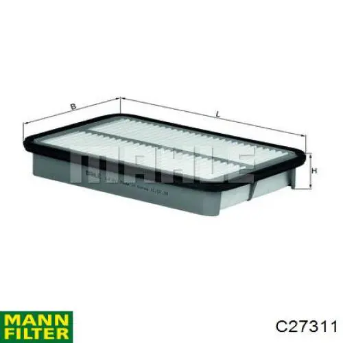 Comprar C27311 Mann-Filter Filtro de aire