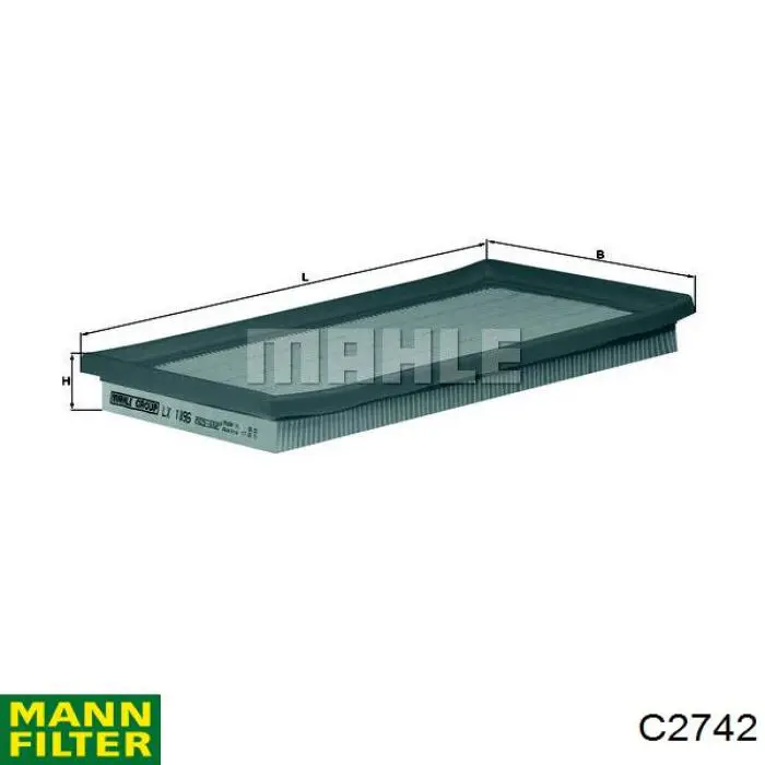 El filtro de aire Mando EAF00118T precio, desde 6,43 EUR