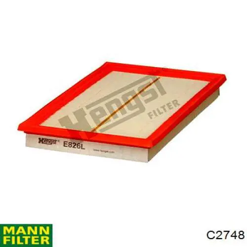 El filtro de aire Mann-Filter C2748 precio, desde 6,55 EUR