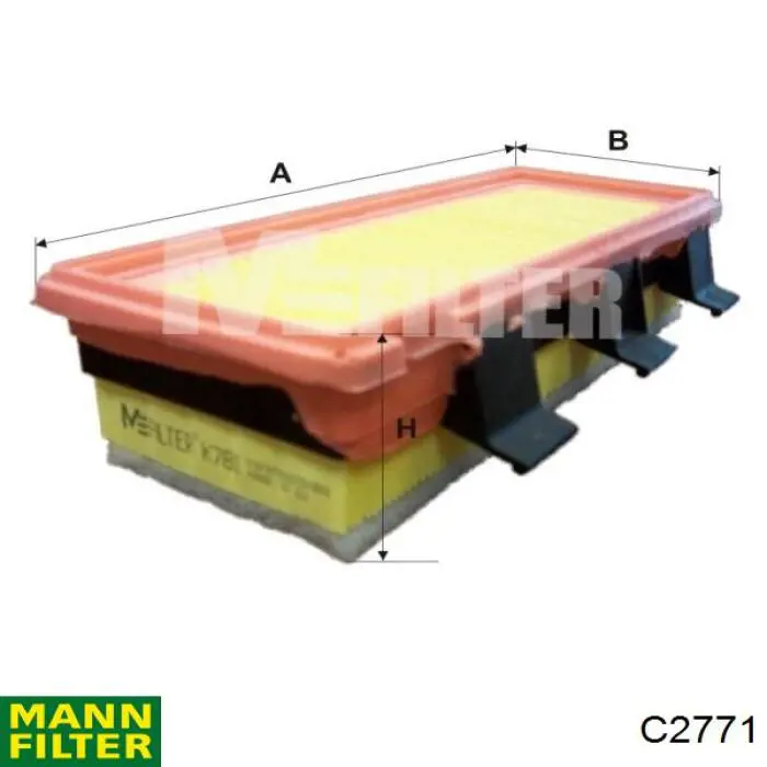 El filtro de aire Mann-Filter C2771 precio, desde 8,40 EUR