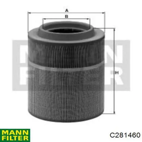 AT411949 John Deere filtro de aire