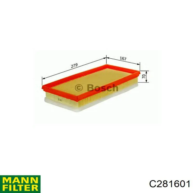 Comprar C281601 Mann-Filter Filtro de aire