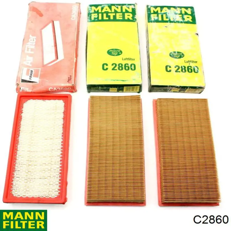 El filtro de aire Mann-Filter C2860 precio, desde 6,48 EUR