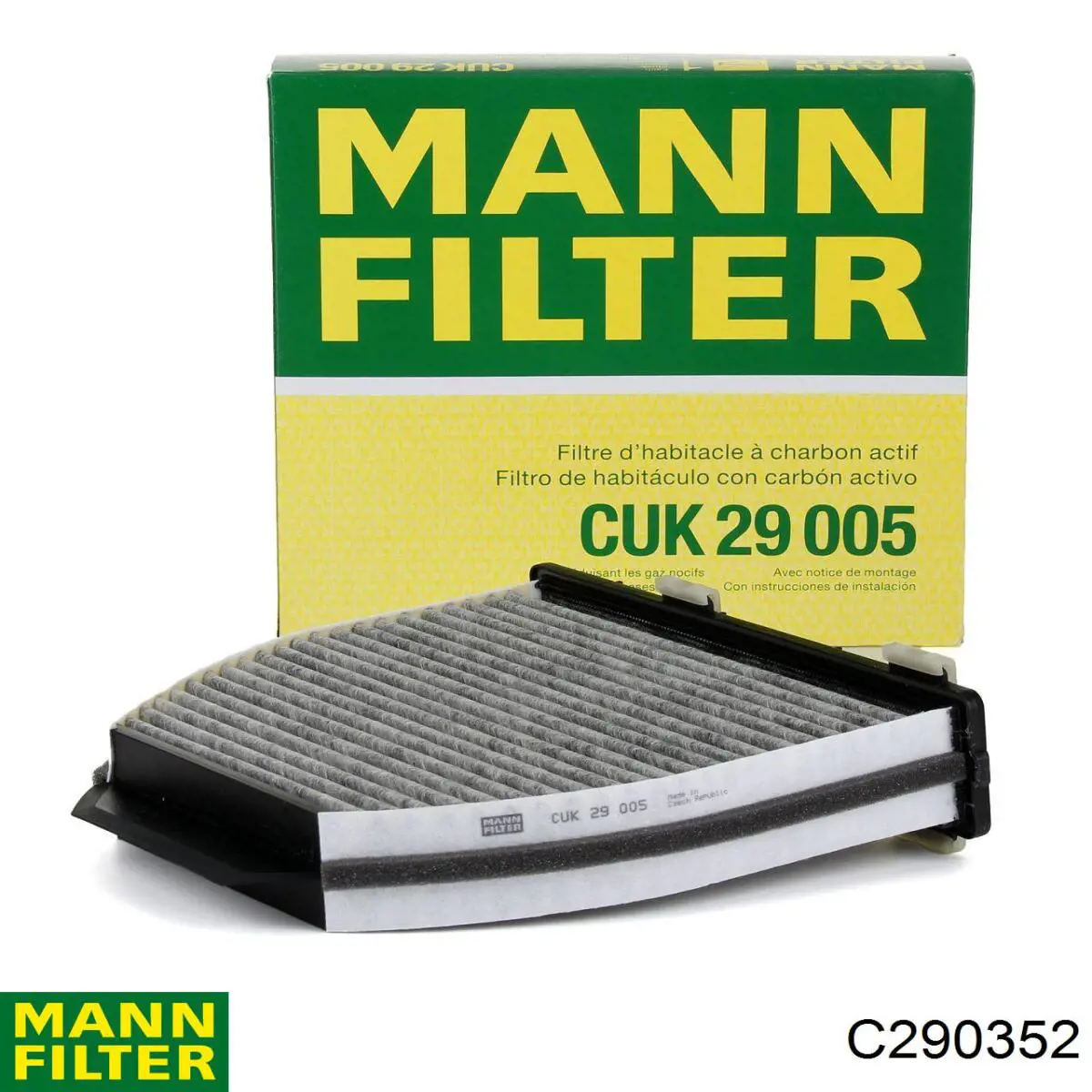 C290352 Mann-Filter filtro de aire