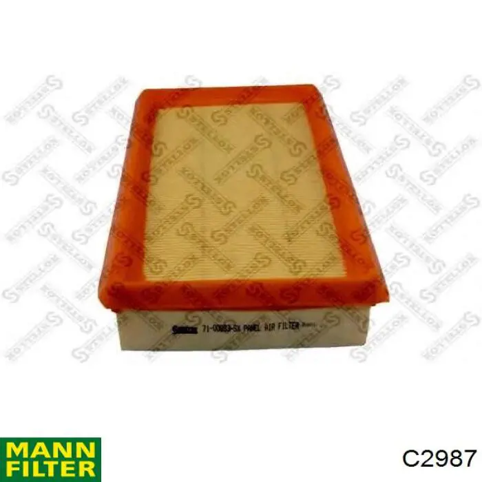 C2987 Mann-Filter Filtro de aire de motor