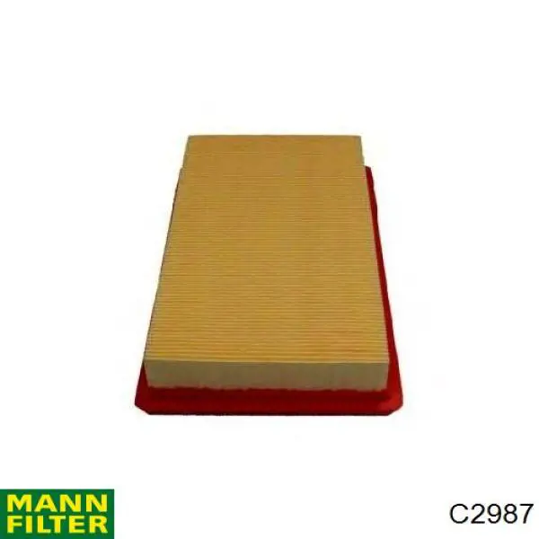 El filtro de aire Mann-Filter C2987 precio, desde 9,09 EUR