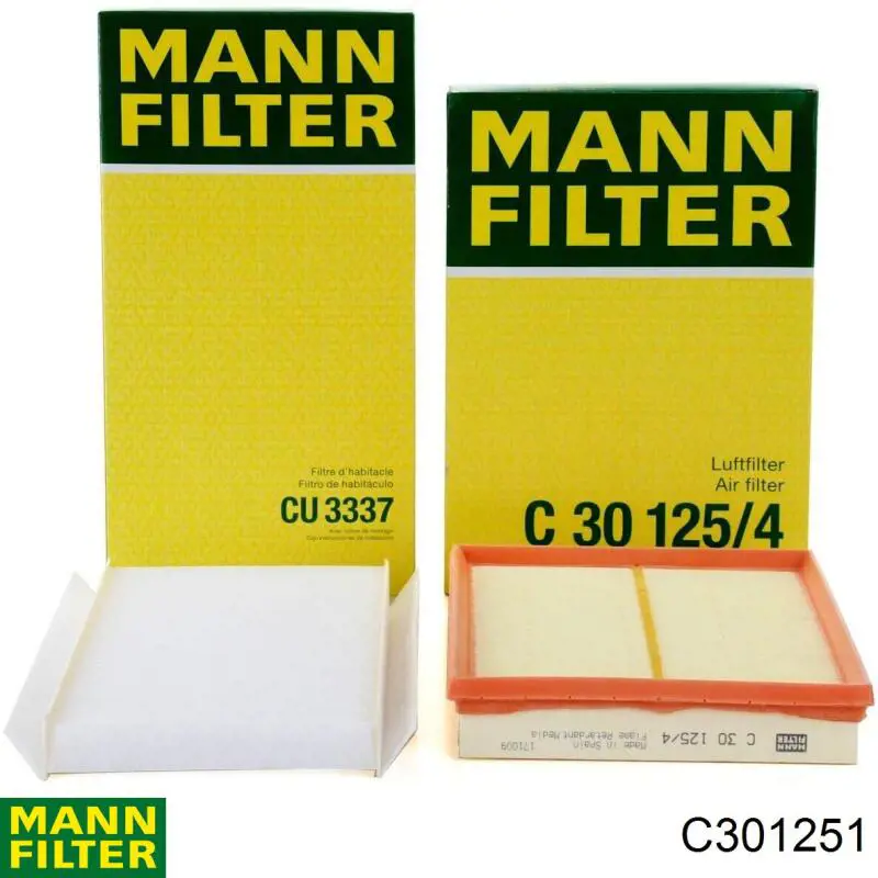 C301251 Mann-Filter filtro de aire