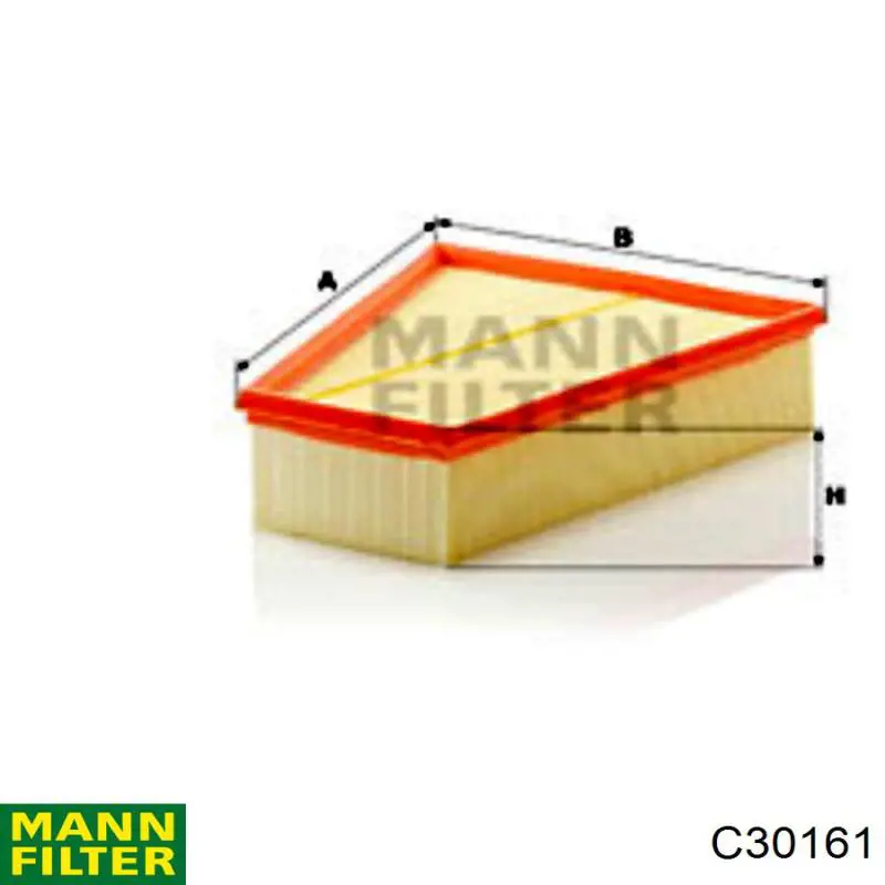 C30161 Mann-Filter filtro de aire
