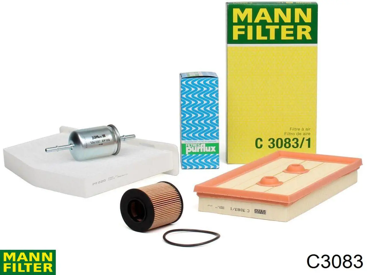 El filtro de aire Mann-Filter C3083 precio, desde 10,93 EUR