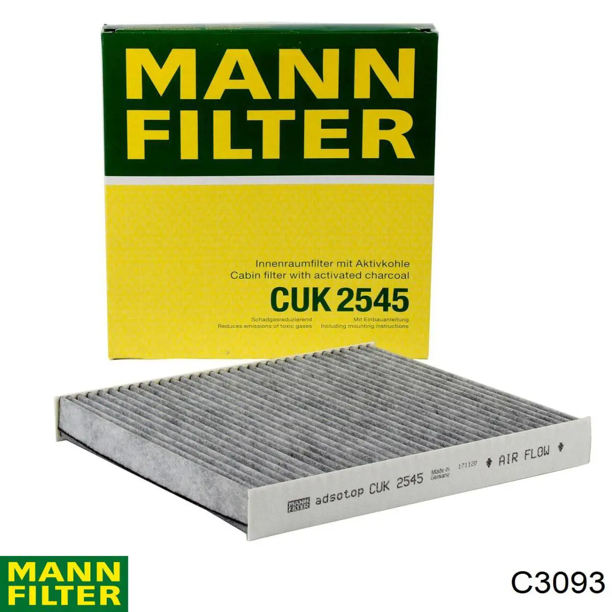 C 3093 Mann-Filter filtro de aire