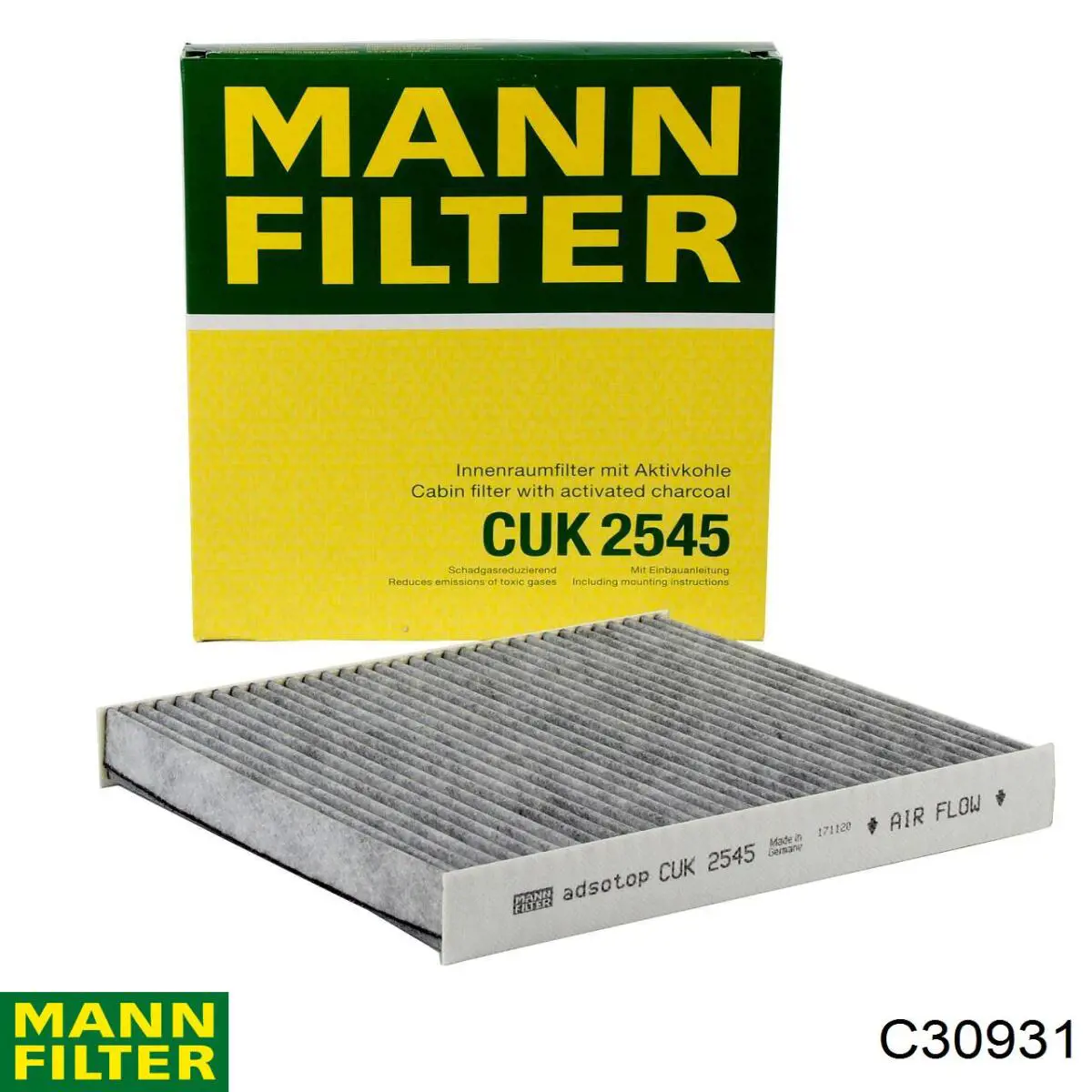 C30931 Mann-Filter filtro de aire