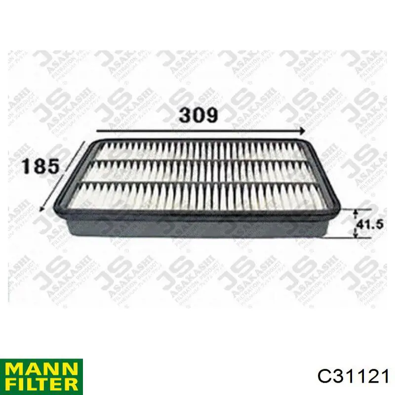 Filtro aire Mann-Filter C31121