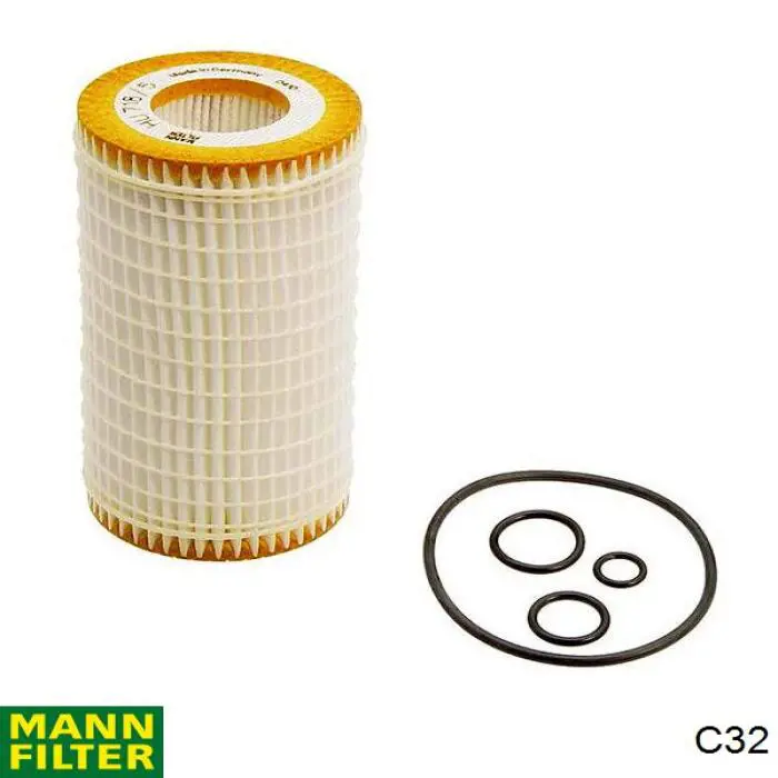 Filtro de aire C32 Mann-Filter