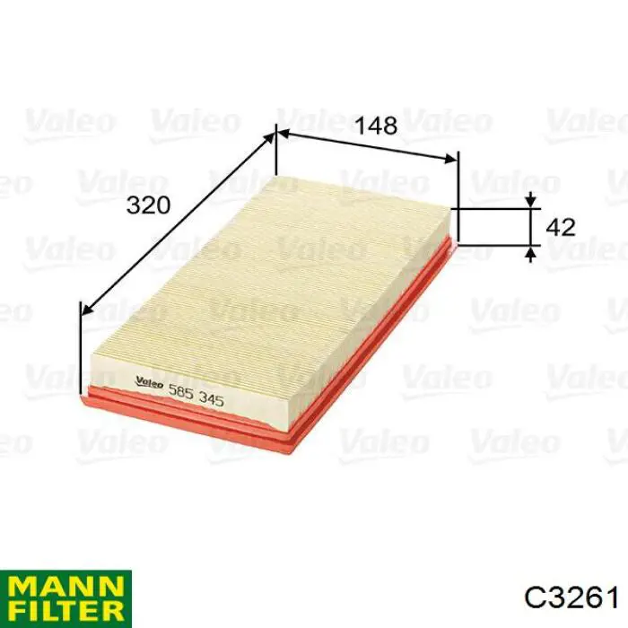 Comprar 3037200 UFI Filtro de aire
