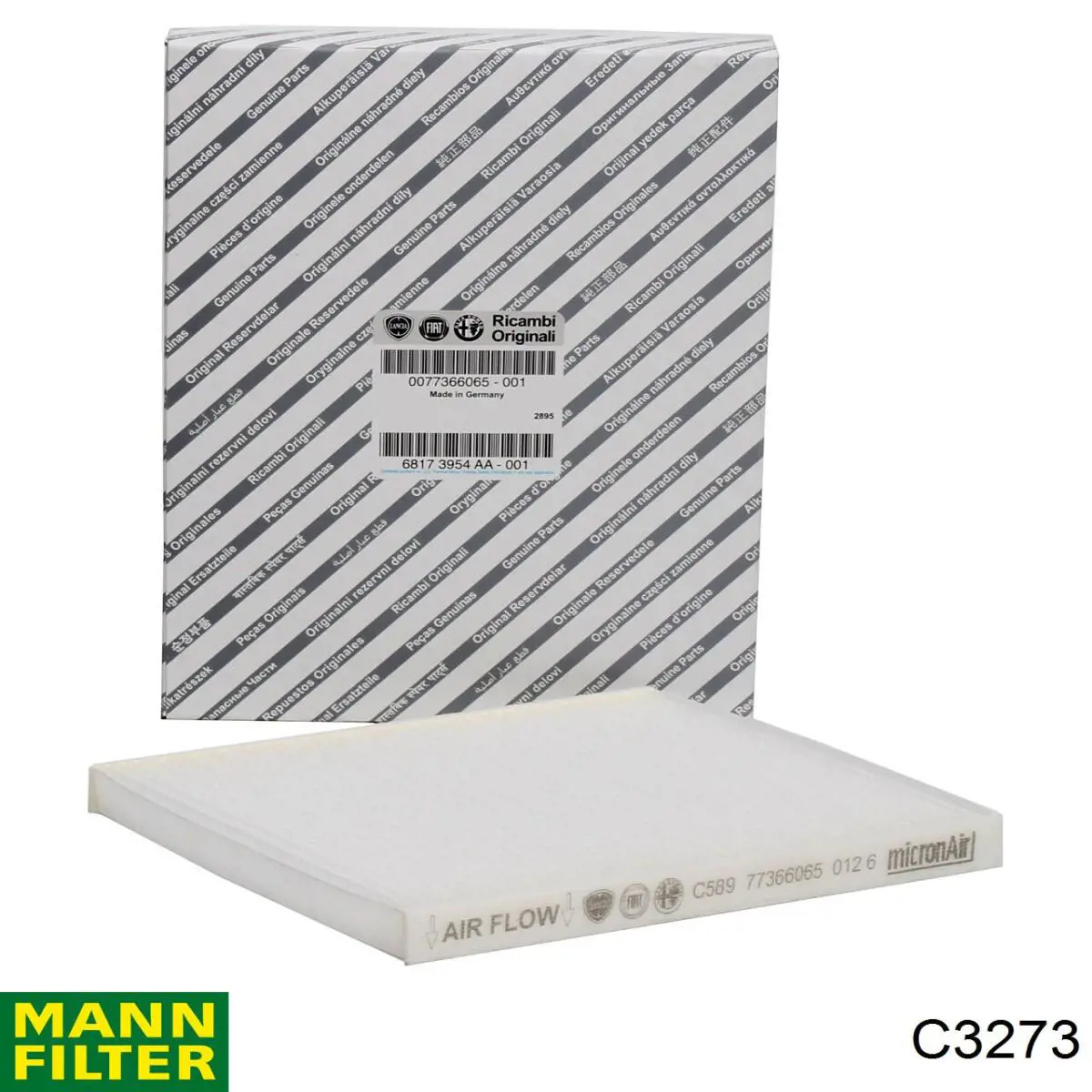 Filtro aire Mann-Filter C3273