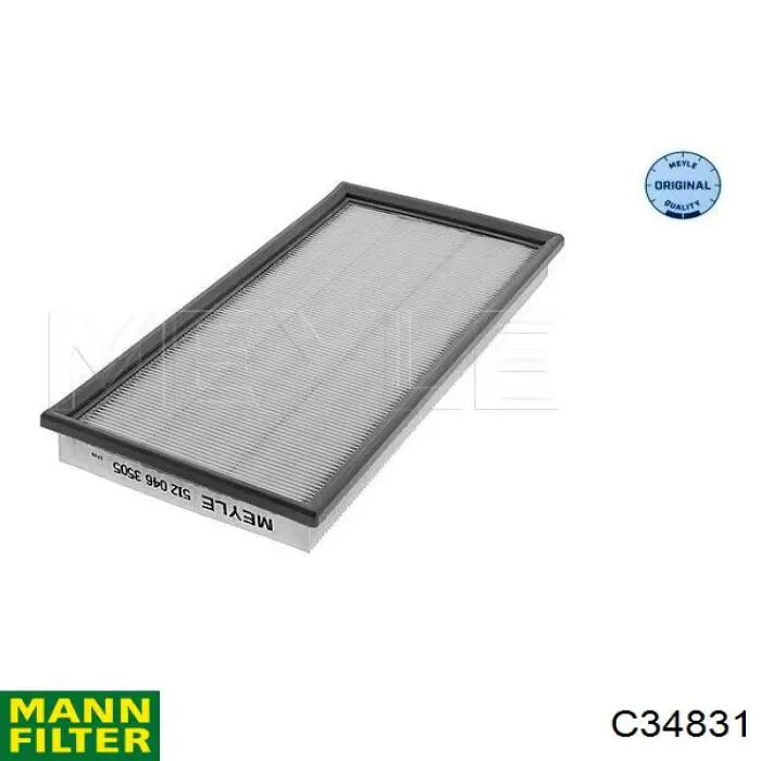 C34831 Mann-Filter filtro de aire
