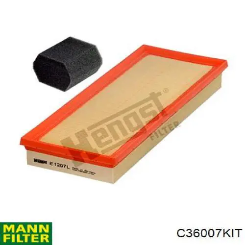 El filtro de aire Mann-Filter C36007KIT precio, desde 11,11 EUR