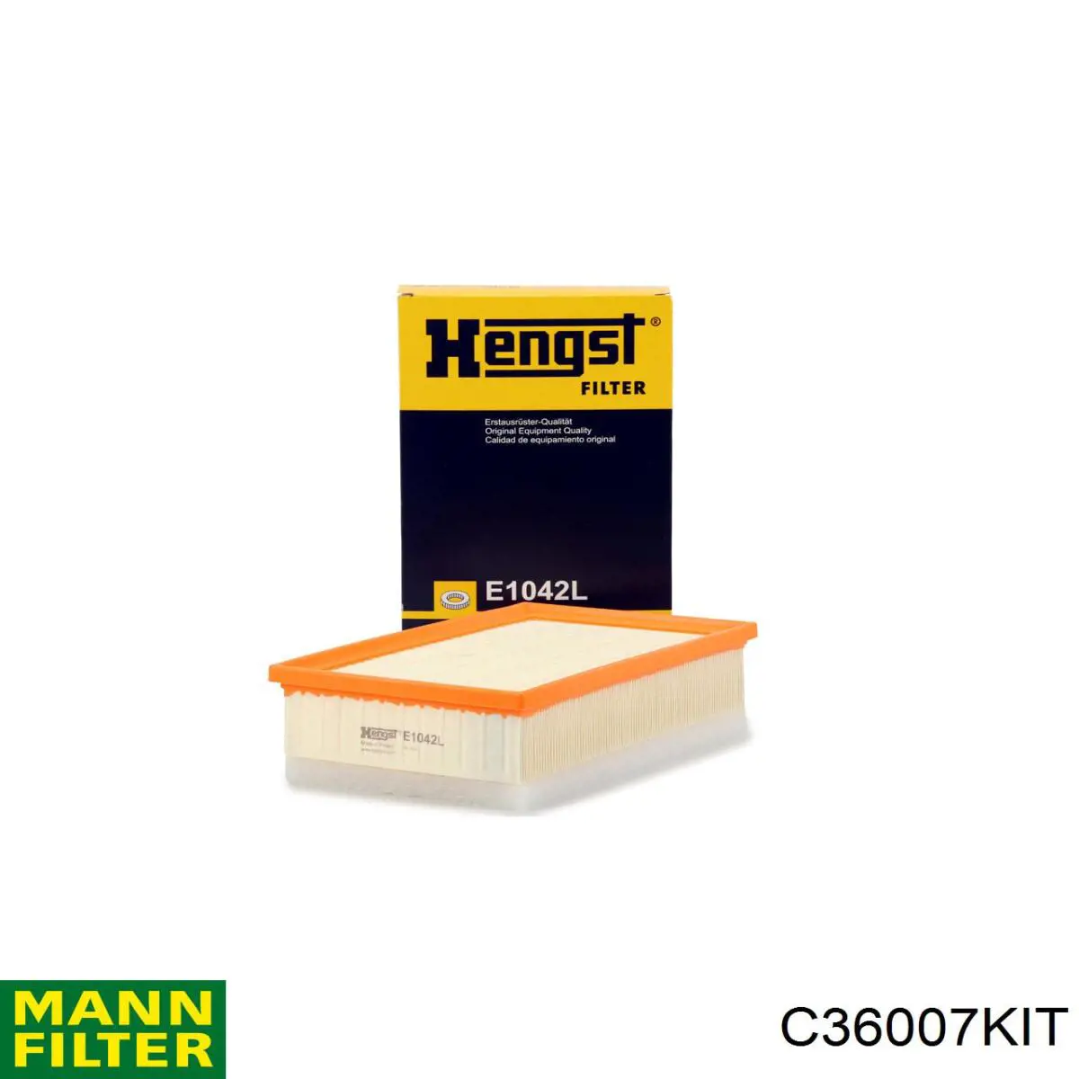Filtro aire Mann-Filter C36007KIT