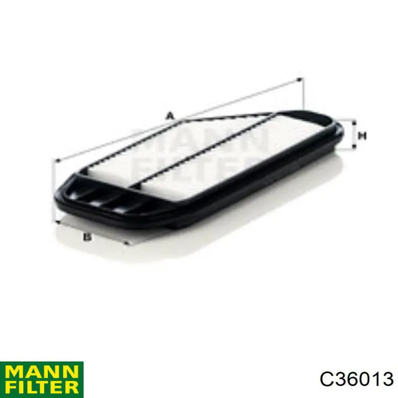 El filtro de aire Mann-Filter C36013 precio, desde 8,11 EUR