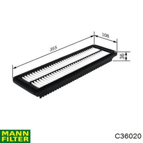 Comprar FAH19S Japan Parts Filtro de aire