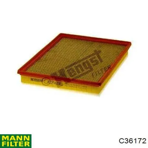 C36172 Mann-Filter filtro de aire