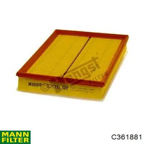 60832 Mapco filtro de aire