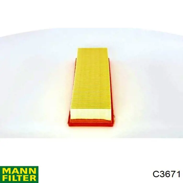 C3671 Mann-Filter filtro de aire
