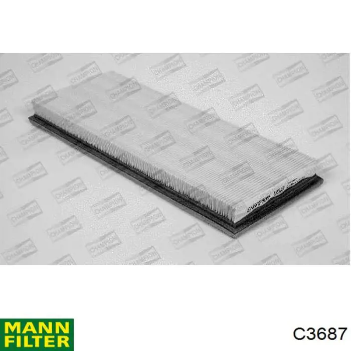 C3687 Mann-Filter filtro de aire
