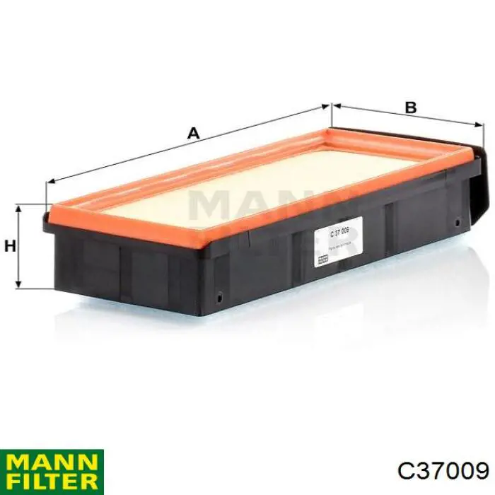 C37009 Mann-Filter filtro de aire