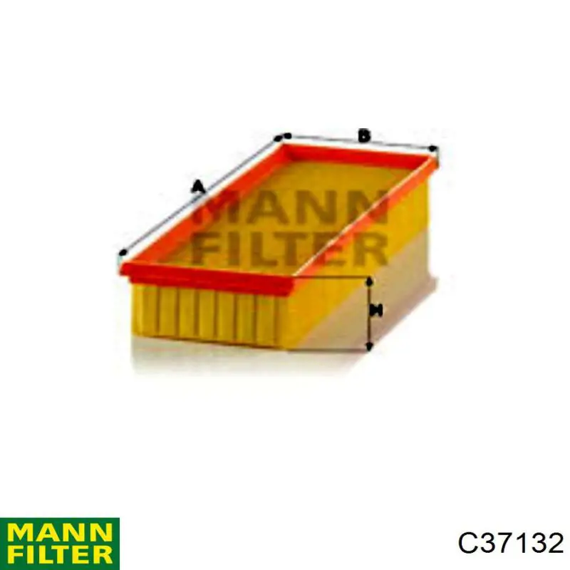 Comprar C37132 Mann-Filter Filtro de aire