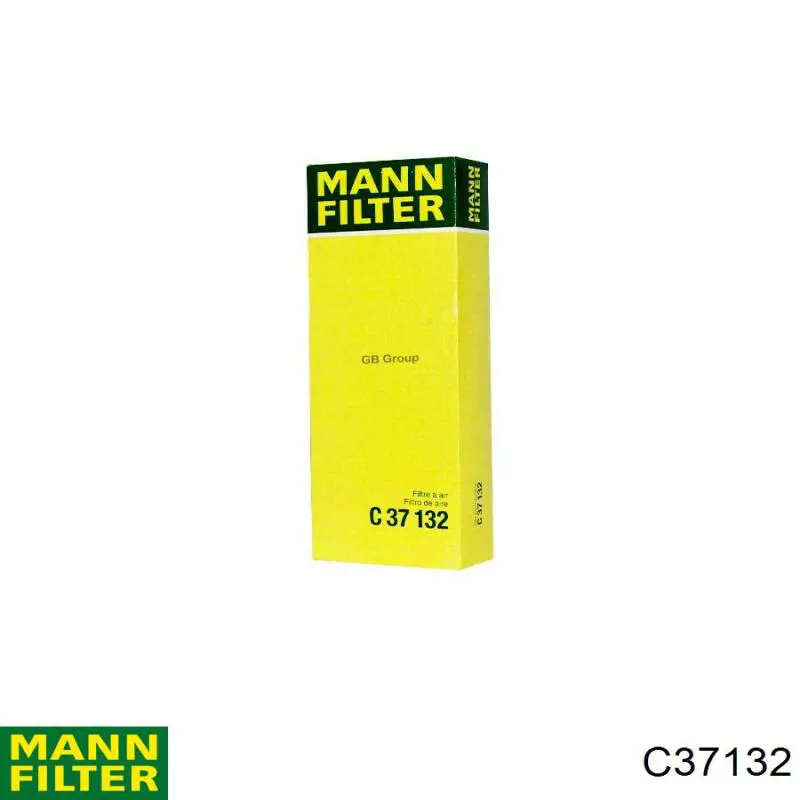 C37132 Mann-Filter Filtro de aire de motor