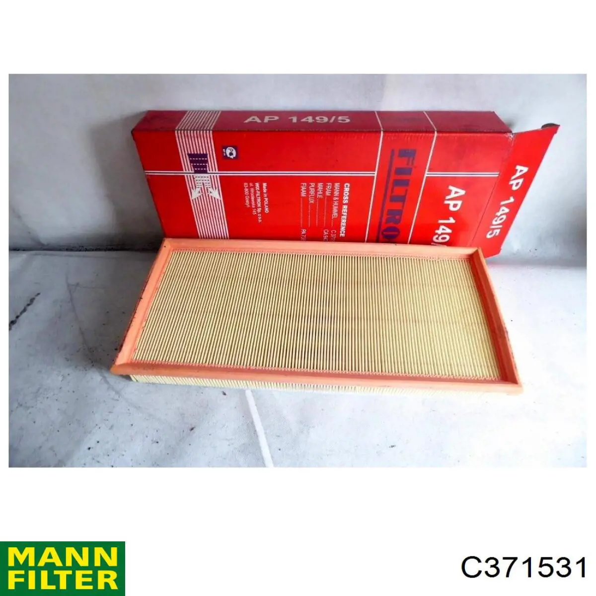 El filtro de aire Mann-Filter C371531 precio, desde 13,23 EUR