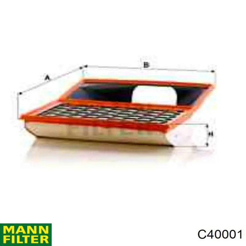 El filtro de aire Mann-Filter C40001 precio, desde 29,80 EUR