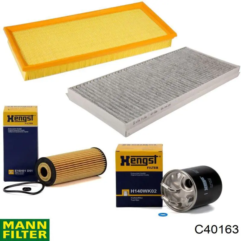 El filtro de aire Mann-Filter C40163 precio, desde 11,14 EUR