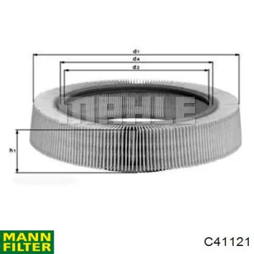 Comprar C41121 Mann-Filter Filtro de aire