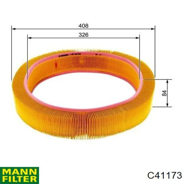 El filtro de aire Mann-Filter C41173 precio, desde 10,22 EUR