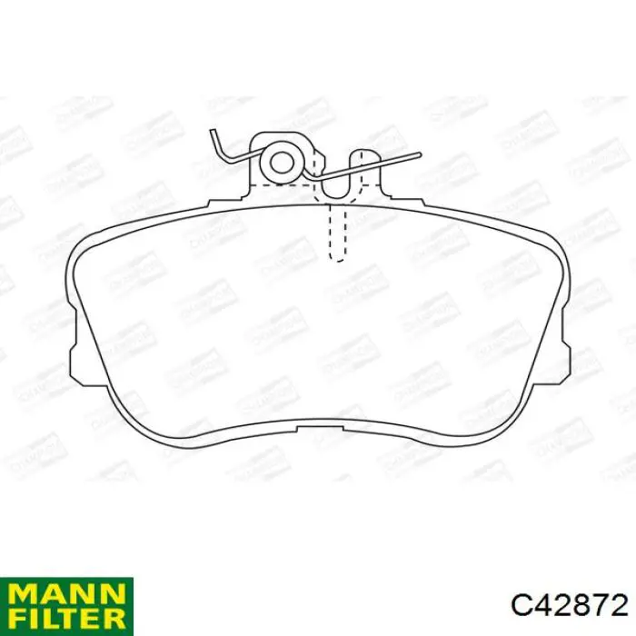 Filtro aire Mann-Filter C42872