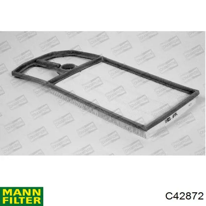 C42872 Mann-Filter Filtro de aire de motor
