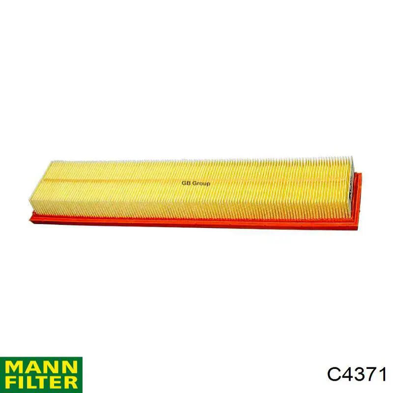 C4371 Mann-Filter filtro de aire