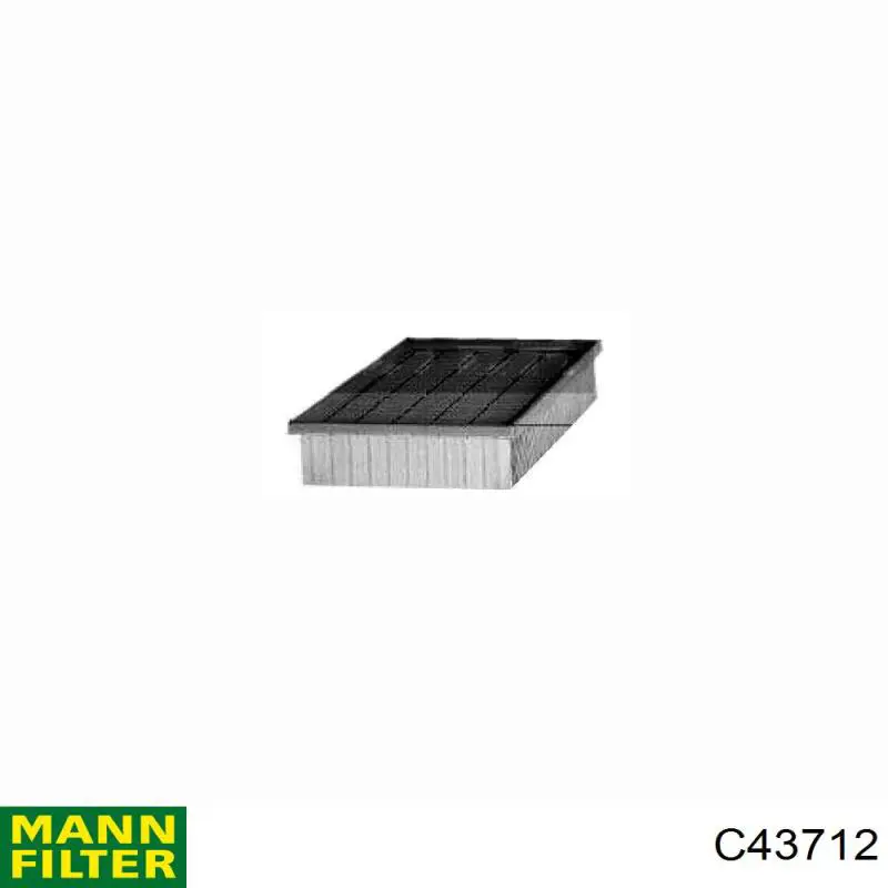 C43712 Mann-Filter filtro de aire