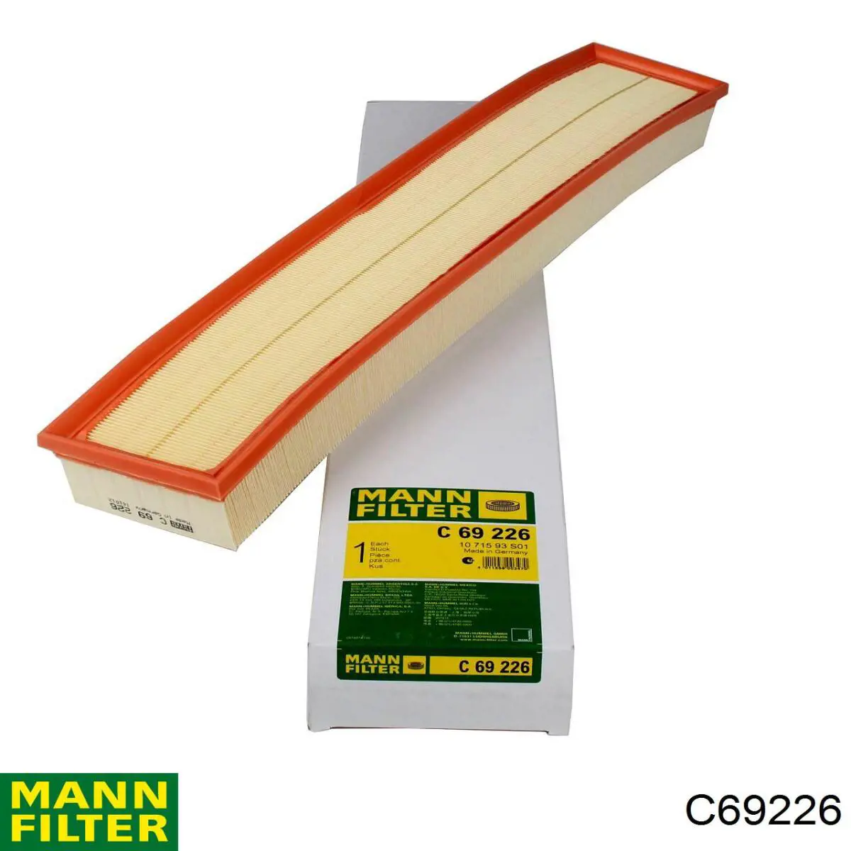 Comprar C69226 Mann-Filter Filtro de aire