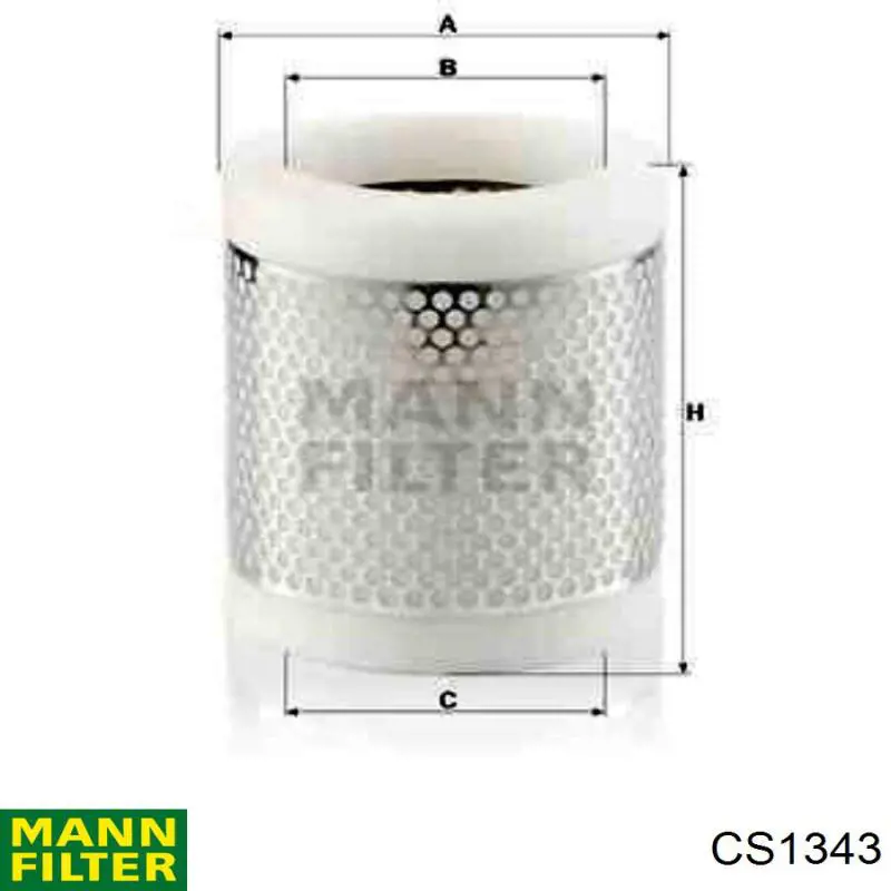 CS1343 Mann-Filter filtro de aire