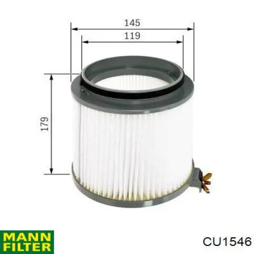 Filtro de polen UFI 5329200