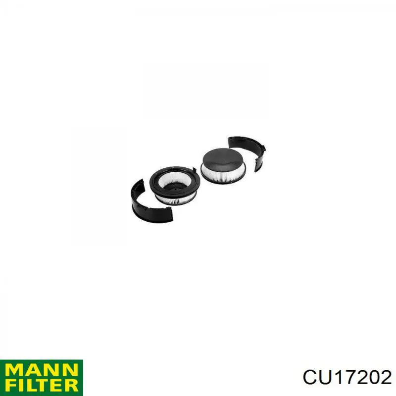 CU17202 Mann-Filter filtro habitáculo