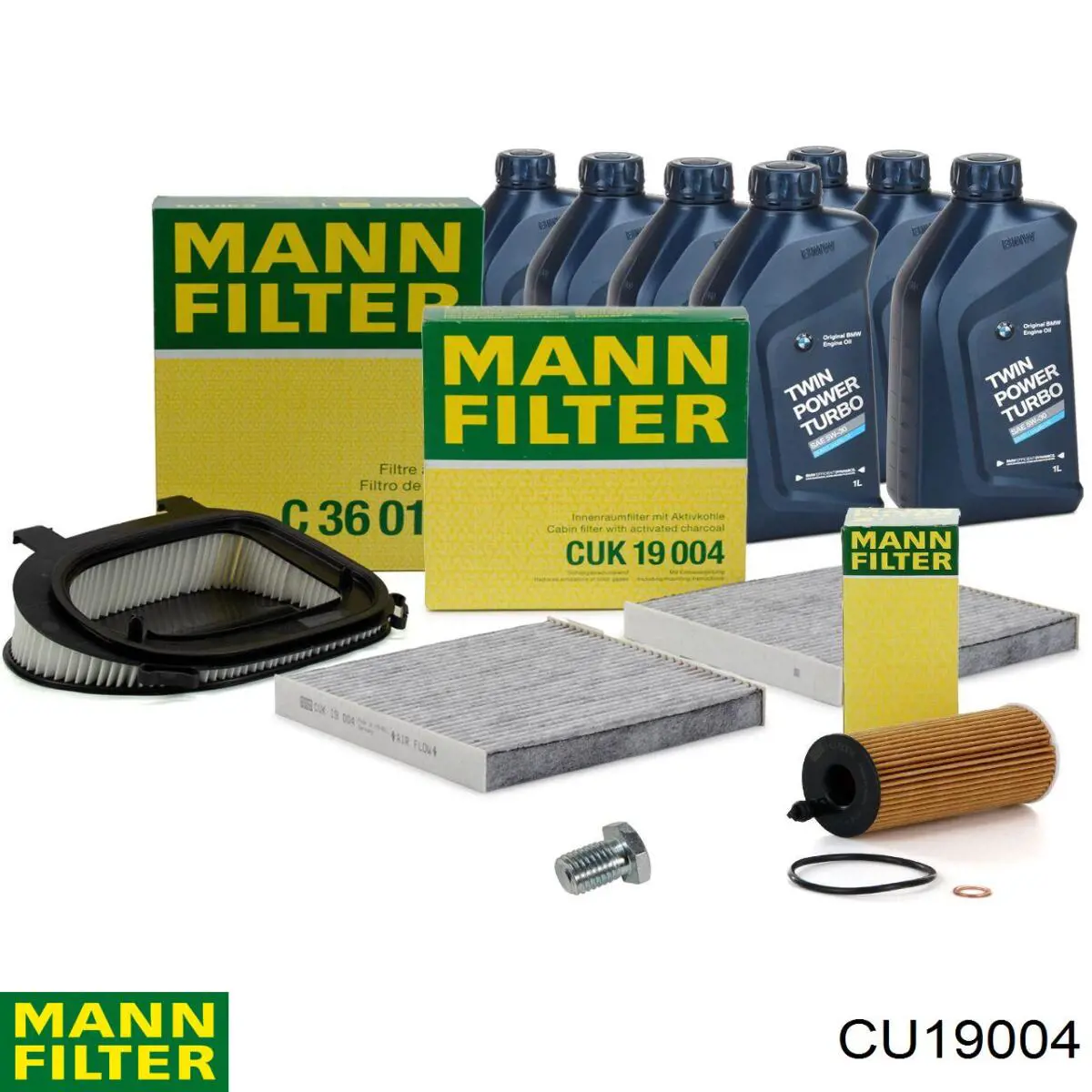 CU 19 004 Mann-Filter filtro de habitáculo