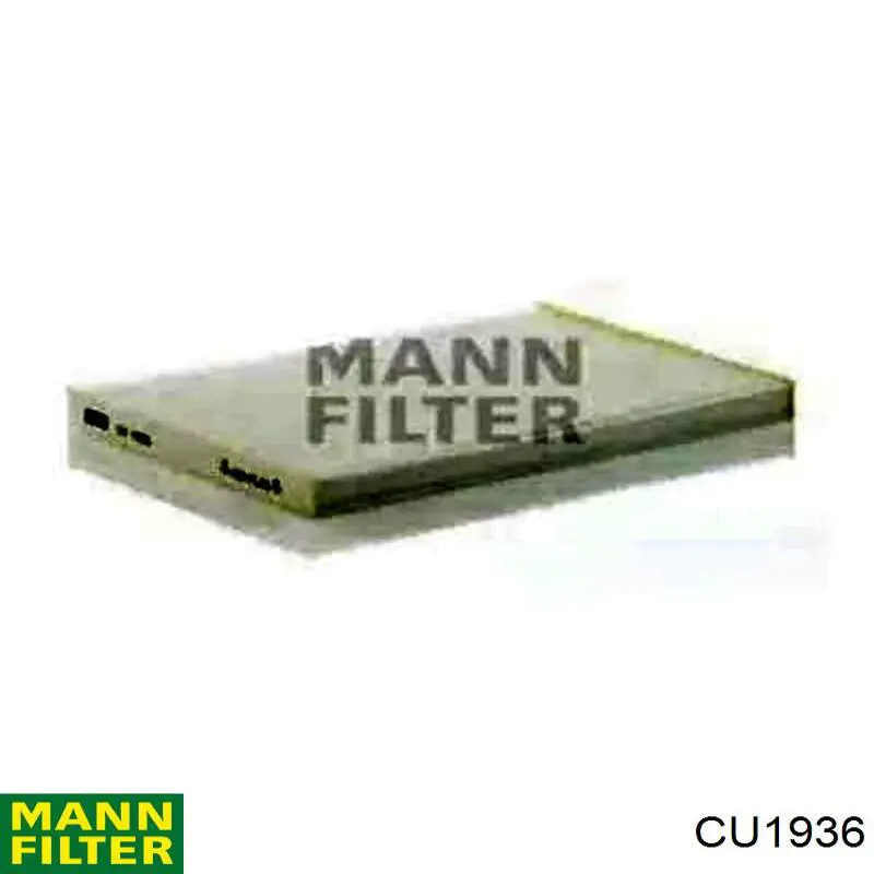 CU1936 Mann-Filter filtro habitáculo