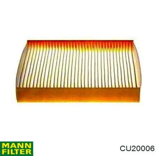 Filtro de cabina Mann-Filter CU20006 precio, desde 11,95 EUR